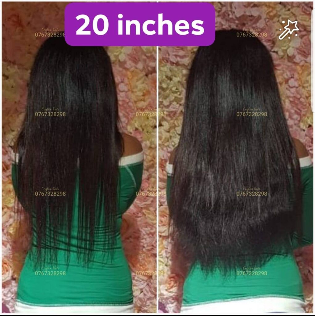 straight hair clip ins
